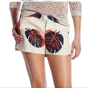 NWT Lucky Brand Linen Tropical Palm Shorts